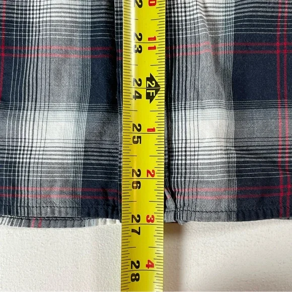 Salt Valley Western Pearl Snap Plaid Men’s Long Sleeve Ranch Shirt Size Medium - Picture 11 of 11